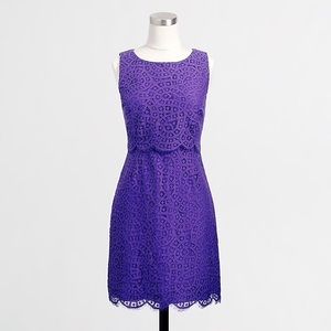 J. Crew Factory Lace Shift Dress